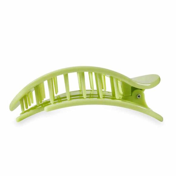 Teleties Aloe, There! Flat Round Hair Clip - Large-4.5inches - Picture 3 of 3